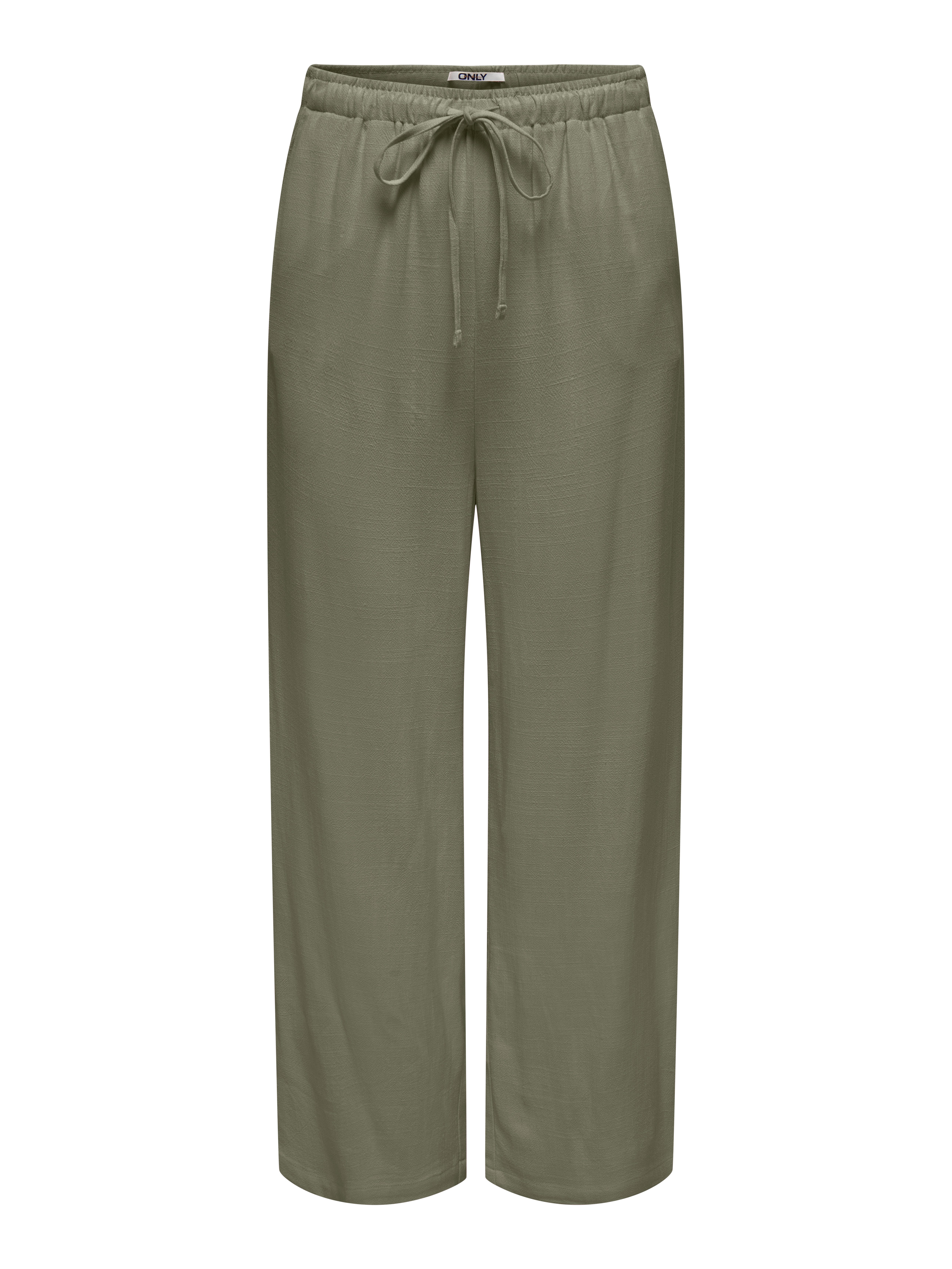 ONLY Schlupfhose ONLSIESTA MW PULL-UP LINEN BL PNT NOOS Viskosemischung