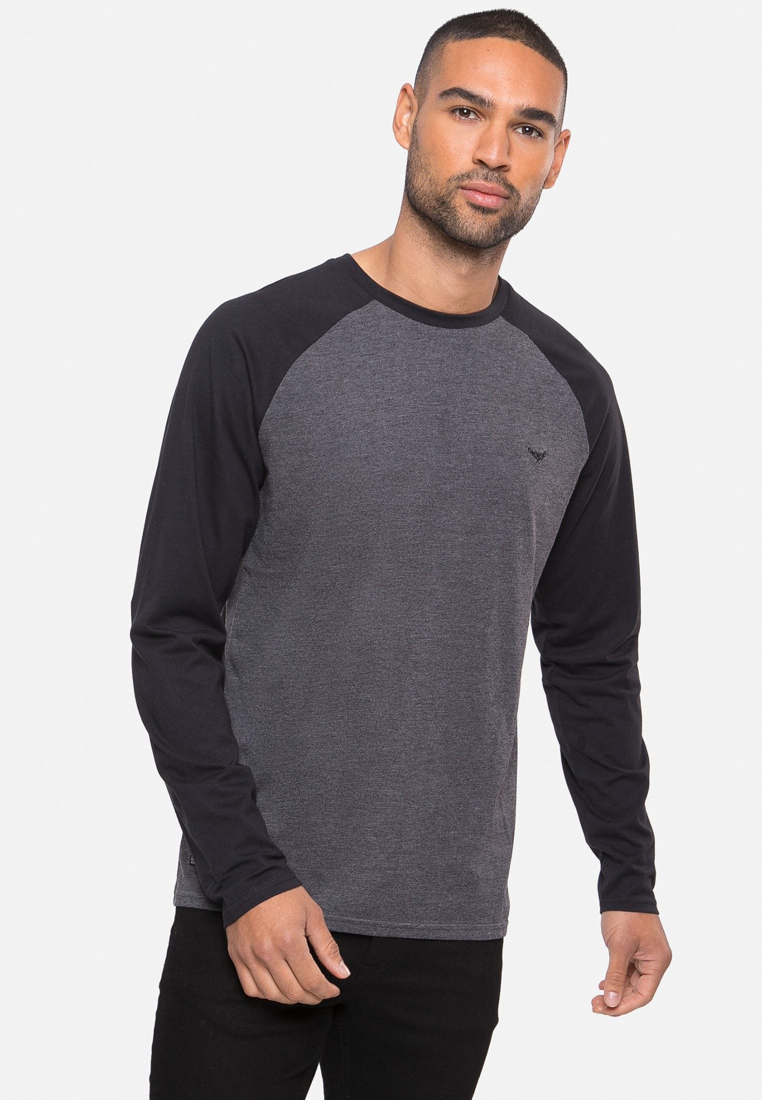 Threadbare Langarmshirt (3-tlg) im sportlichen Design