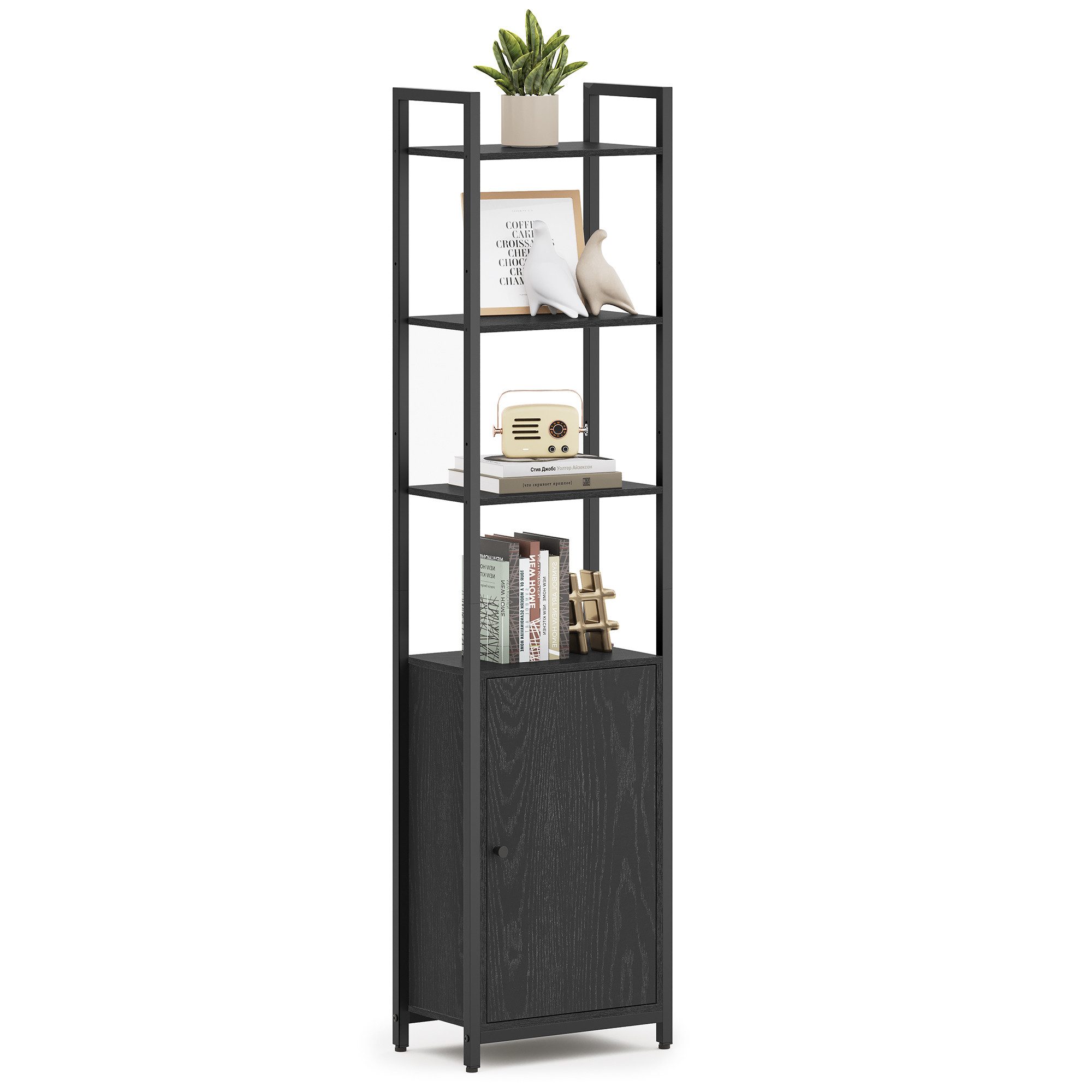 VASAGLE Bücherregal, 6 Ebenen, Regal, Standregal günstig online kaufen