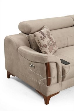 JVmoebel 2-Sitzer Modern Designer Neu Möbel Luxus Wohnzimmer Polster Textil, Made in Europa