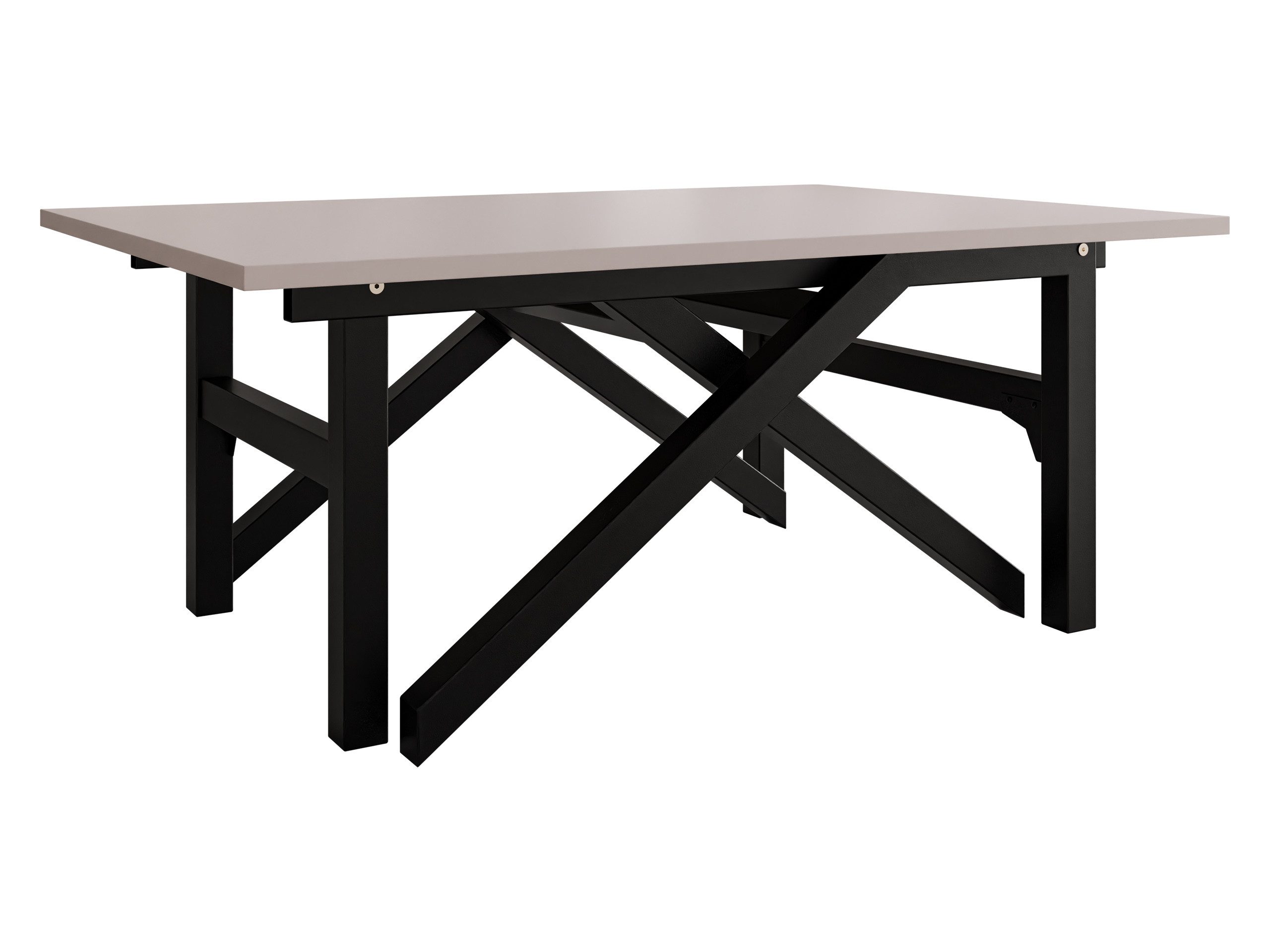 MIRJAN24 Couchtisch Xena Bis (2-in-1, Ausziehbar), Länge mit Einlegeplatten: 180 cm, Höhe: 45-76 cm