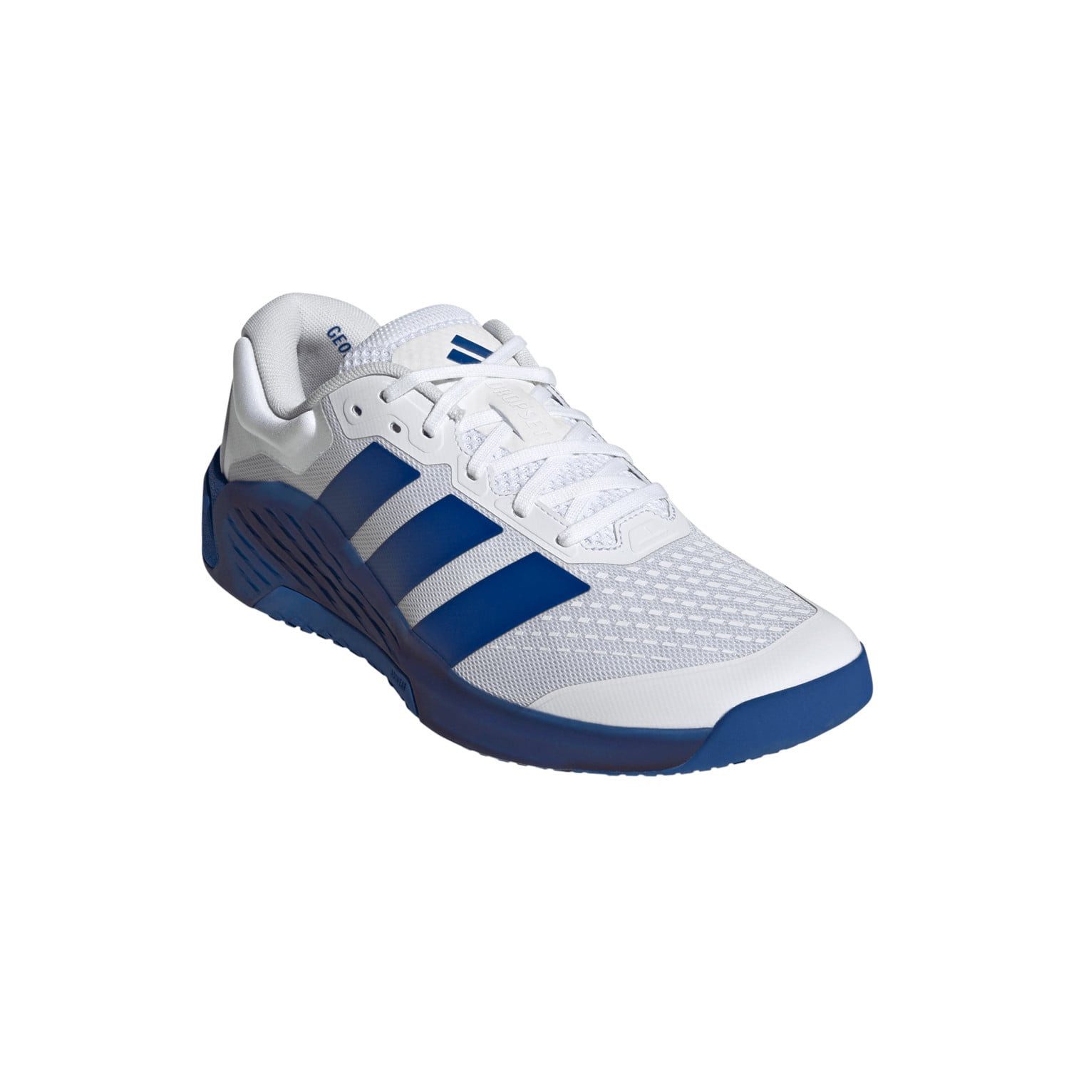 adidas Performance Dropset 4 Power Trainer weiss/royalblau Herren Fitnessschuh