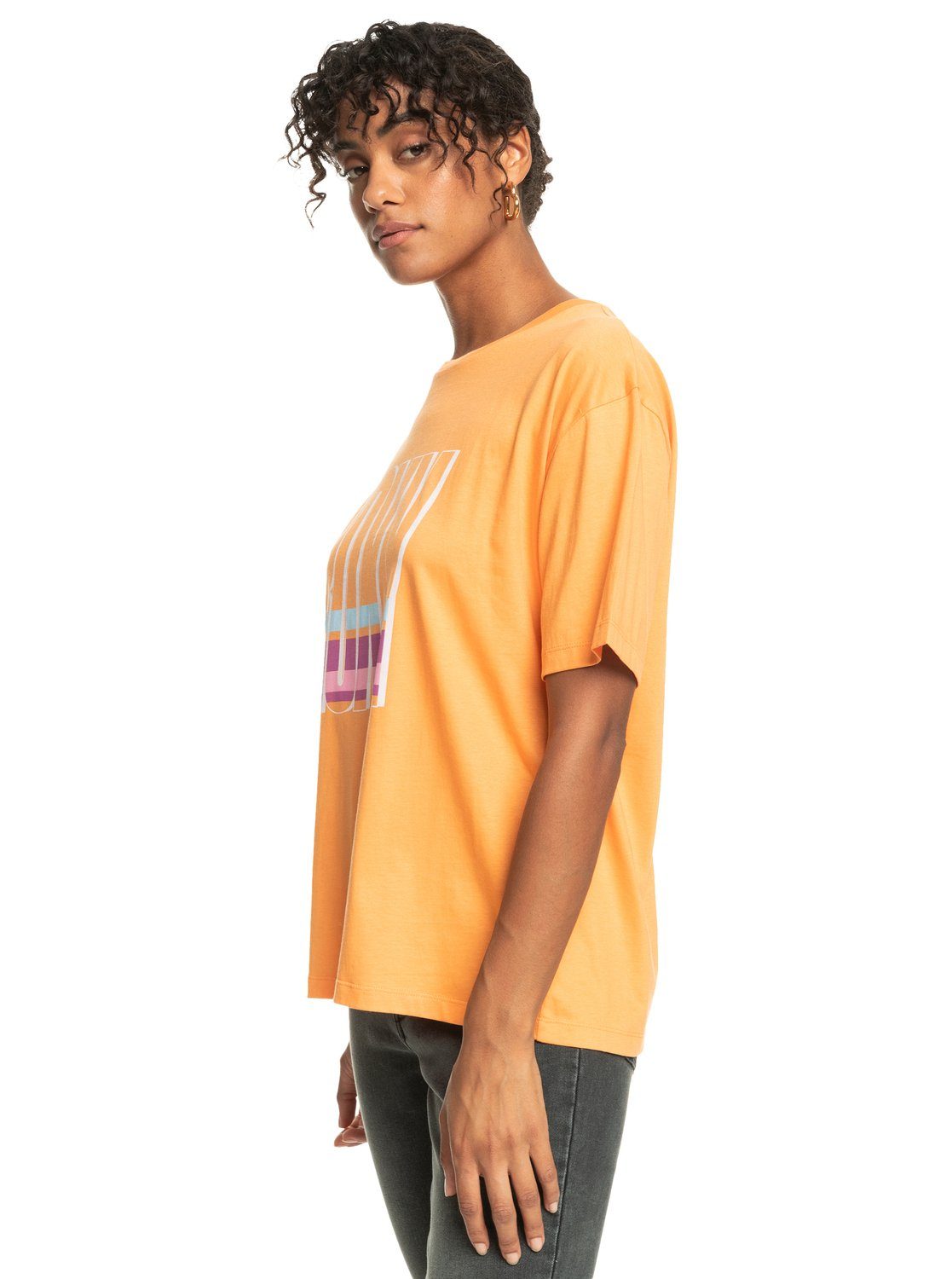 Roxy Sand Tangerine The T-Shirt Under Sky
