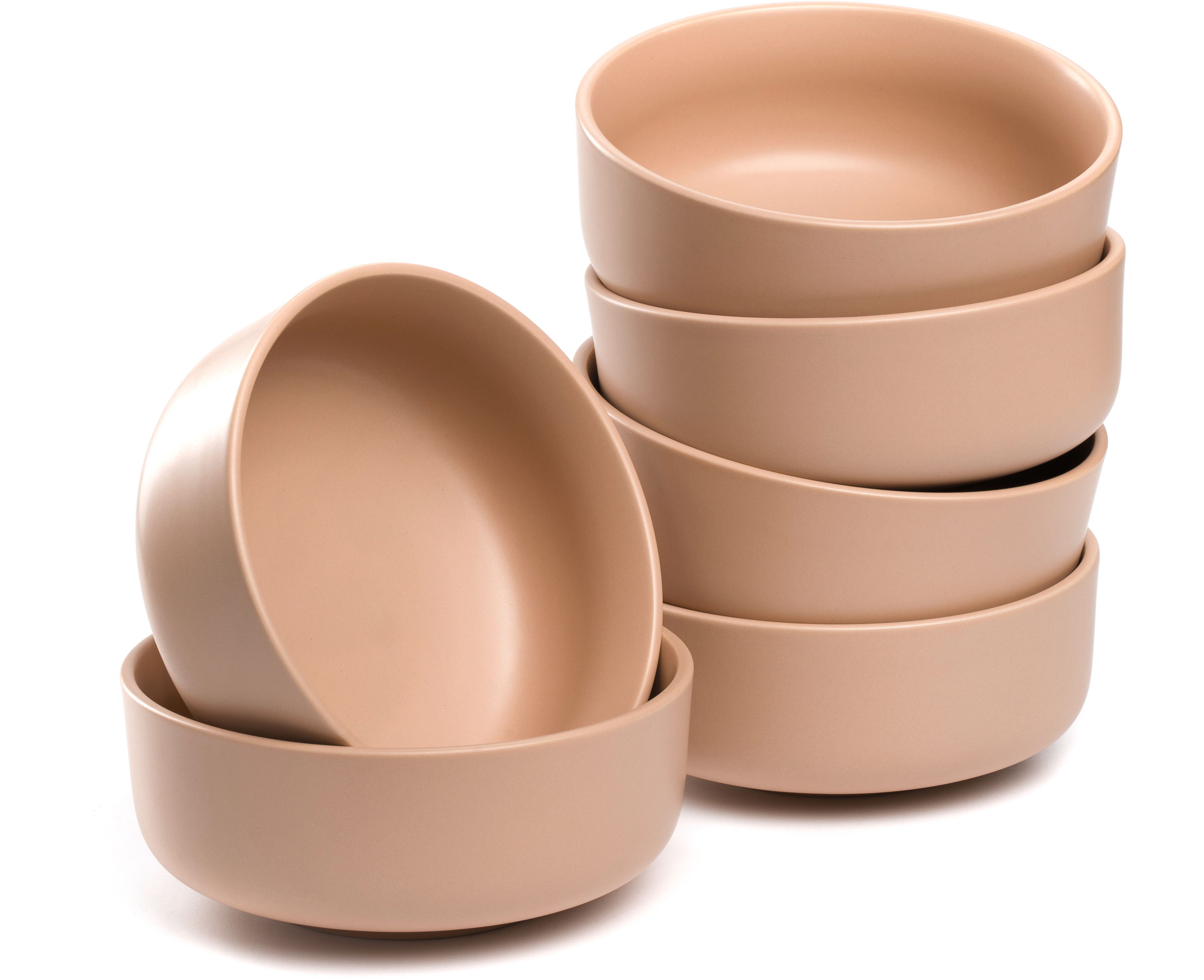 LEONARDO Schale Keramikschale ROMA, ca. 16 cm, 6er-Set, Keramik, (Set, 6-tlg), spülmaschinengeeignet