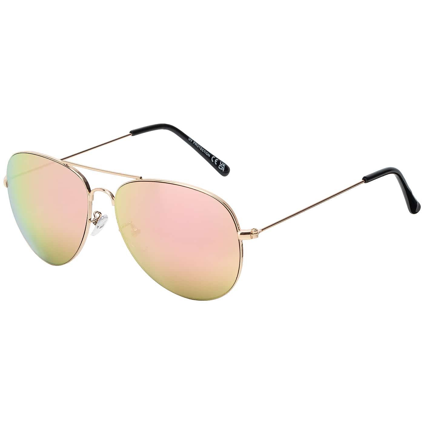 BEZLIT Eyewear Pilotenbrille Damen Herren Piloten Sonnenbrille (1-St) mit bunten Linsen