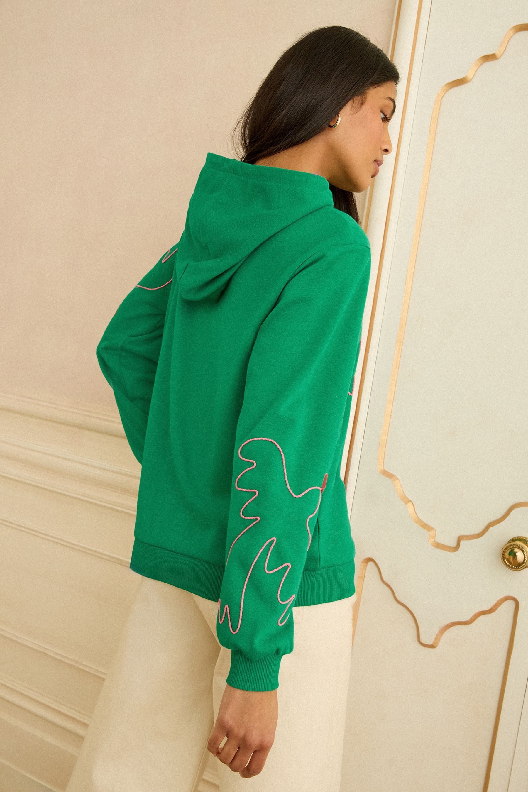 Love & Roses Sweater Love & Roses Jersey-Hoodie (1-tlg) günstig online kaufen