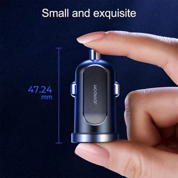 JOYROOM C-A09 Smartphone-Ladegerät (5000 mA, 12V 24V KFZ USB Zigarettenanzünder Netzteil mit 2x USB QC 3.0)