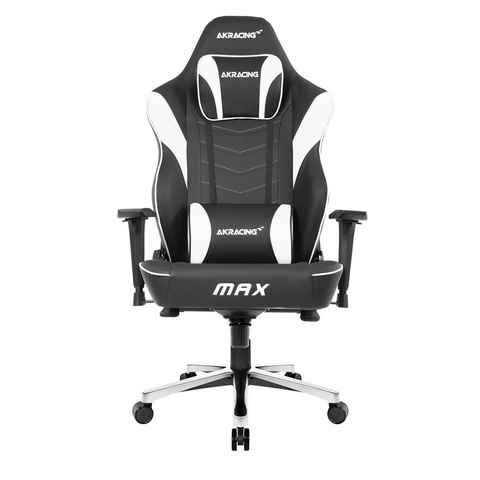 AKRacing Gaming-Stuhl "AKRACING Master Max" hochwertiges Kunstleder, ergonomisch, höhenverstellbar Bürostuhl für große und schwere Personen