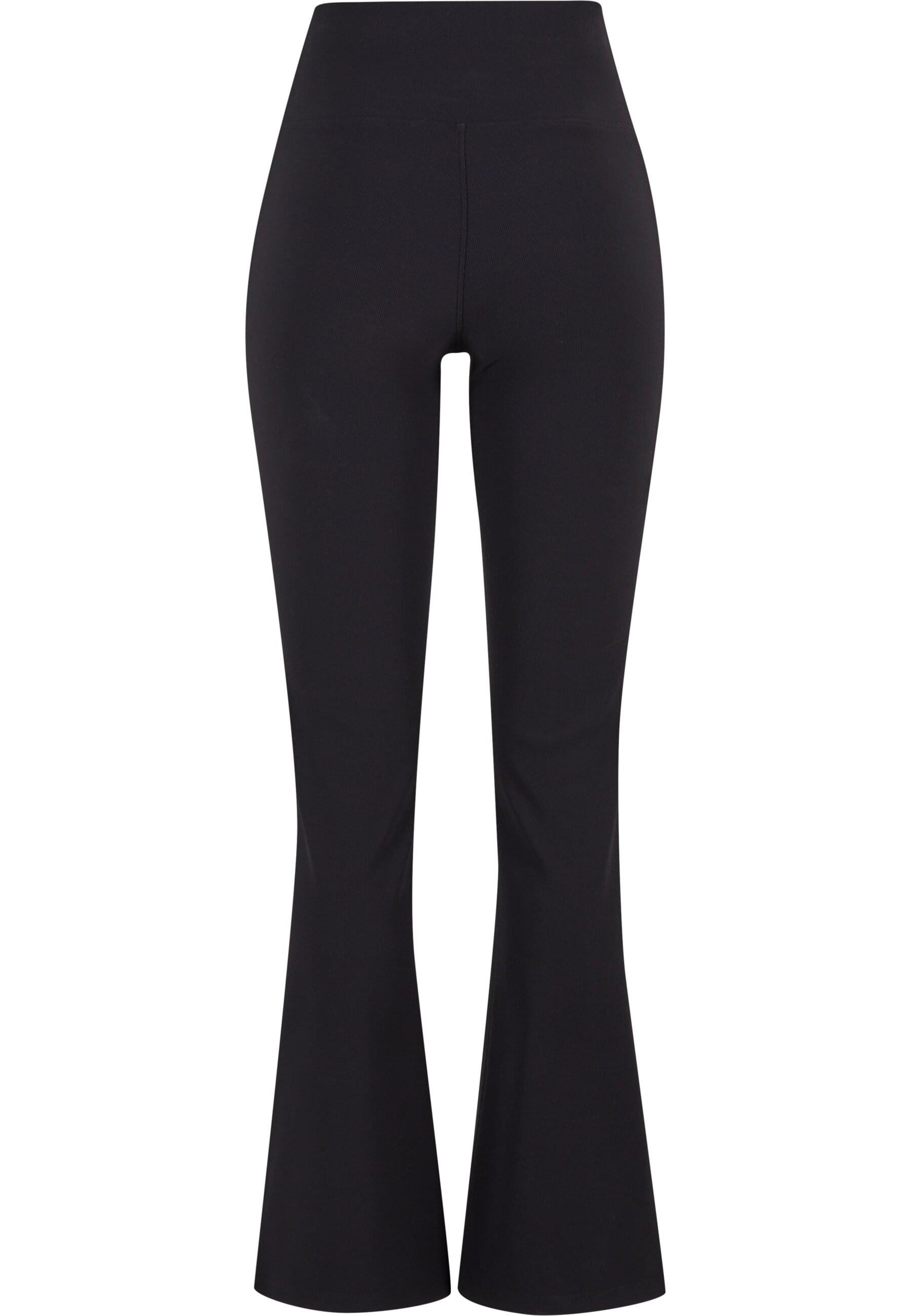 URBAN CLASSICS Leggings Urban Classics Ladies Flared Leggings Rib (1-tlg) günstig online kaufen
