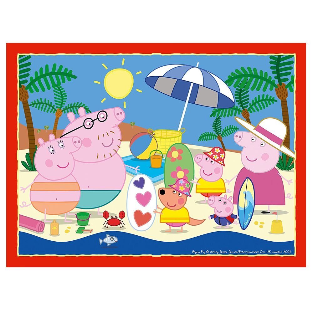in 24 Kinder Wutz Peppa Pig Puzzleteile Peppa Puzzle Puzzle Ravensburger, Peppa 4 1 Pig