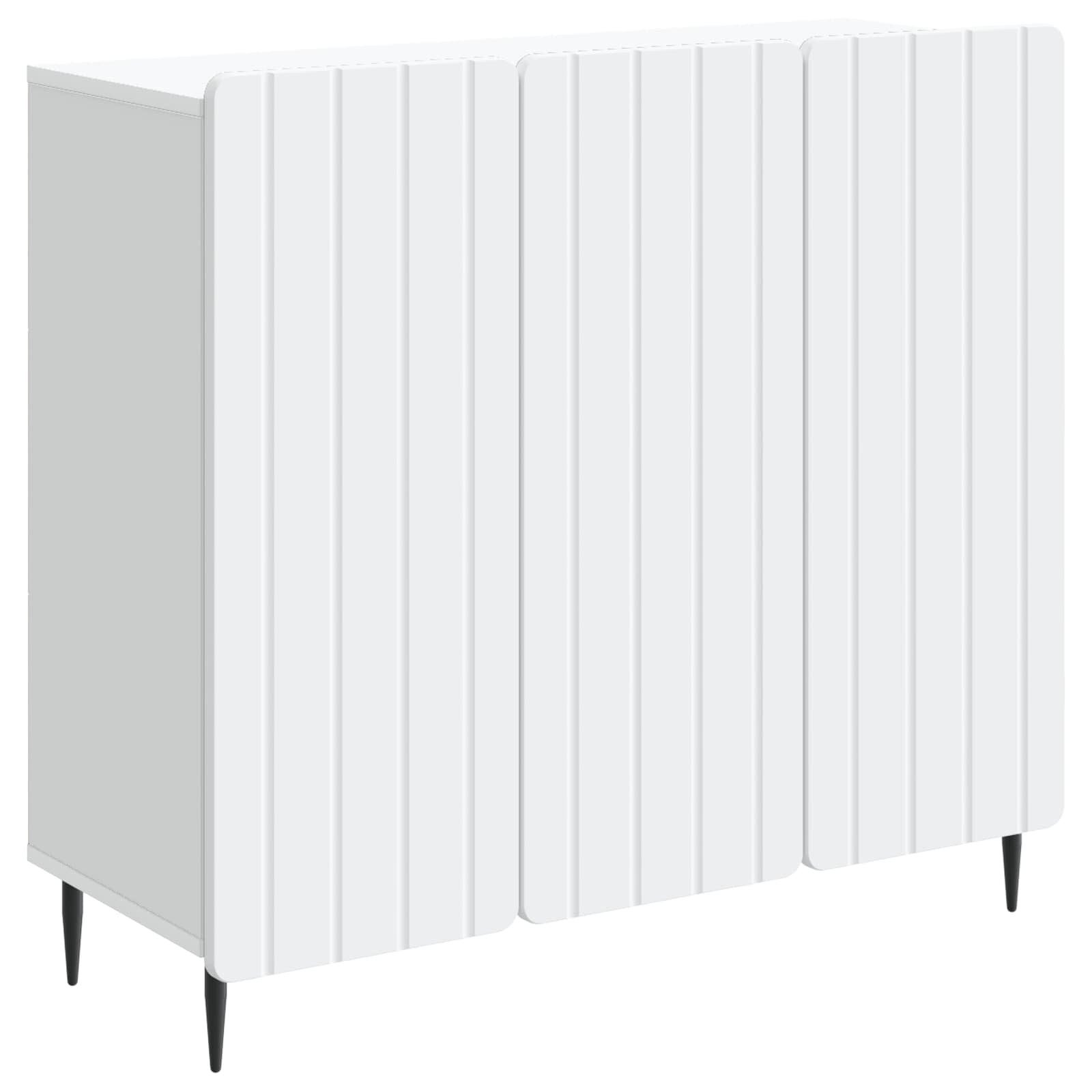 Sideboard Sideboard Weiß 89 x 34,5 x 82 cm Holzwerkstoff