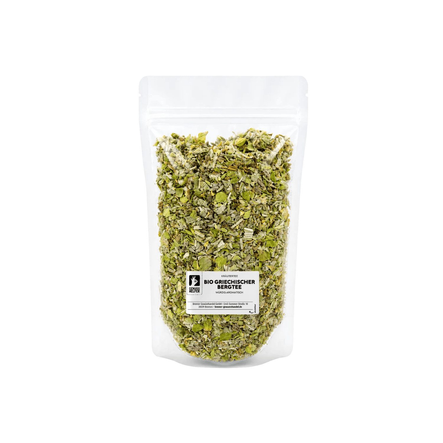 Bremer Gewürzhandel Tee Griechischer Bergtee, Kräutertee, BIO, 80 g