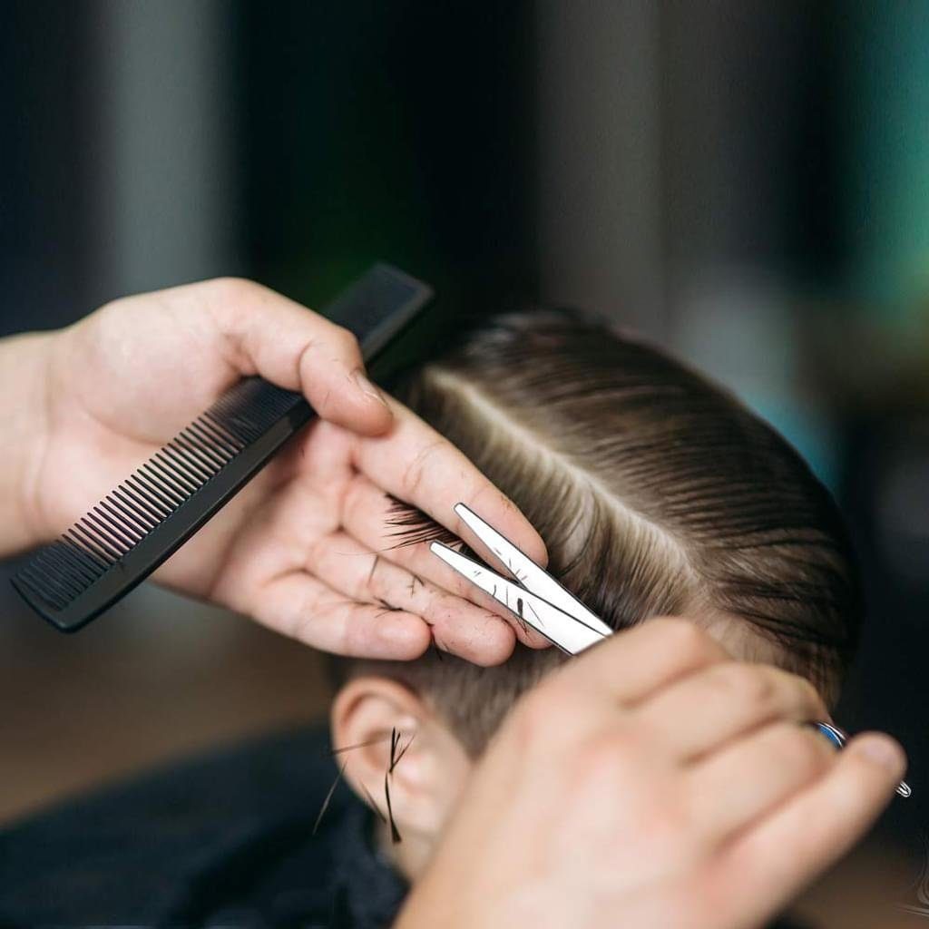 Haiaveng Profi-Haarscheren-Set Haarschnitt-Set Haarschere, Haarschere Hochwertiger 10Pcs