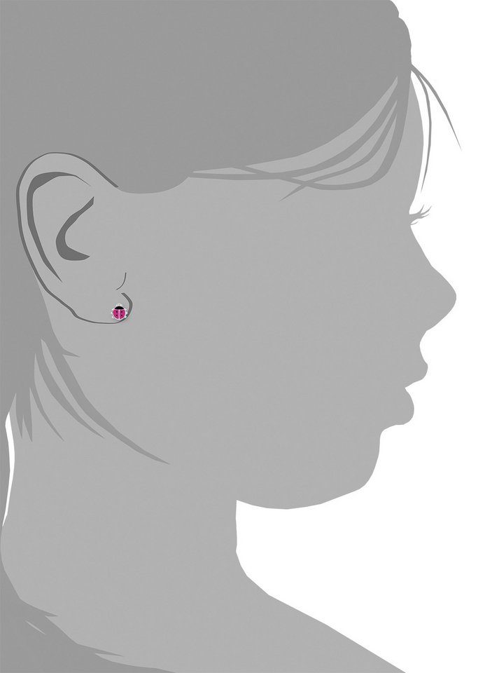 Prinzessin Lillifee Paar Ohrstecker Marienkäfer, mit Emaille