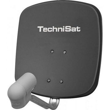 TechniSat SATMAN 45, UNYSAT-Universal-V/H-LNB SAT-Antenne (45 cm, Aluminium)