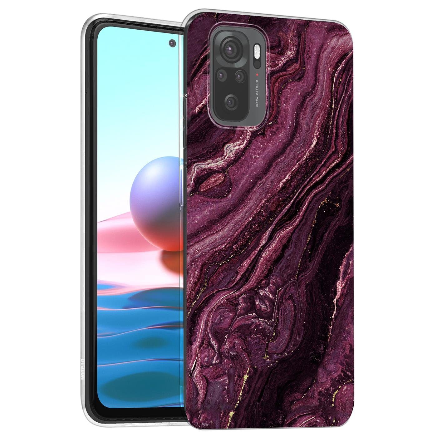 CoolGadget Handyhülle Marmor Slim Case für Xiaomi 12 / 12X 6,28 Zoll, Hülle Dünne Silikon Schutzhülle für Xiaomi 12, Xiaomi 12 X Hülle