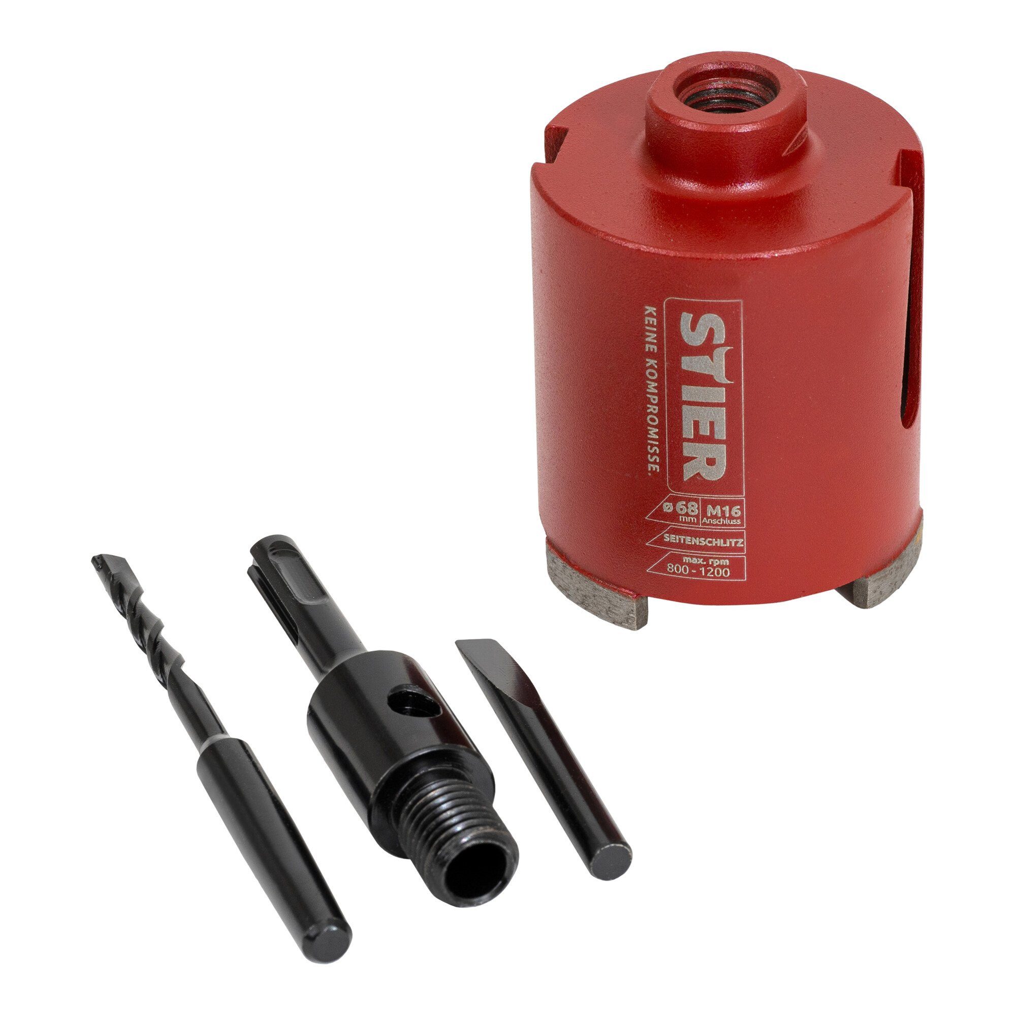 Stier Dosensenker STIER Dosensenker-Satz M16 SDS, 68 mm, für Steckdosen und Verteilerd