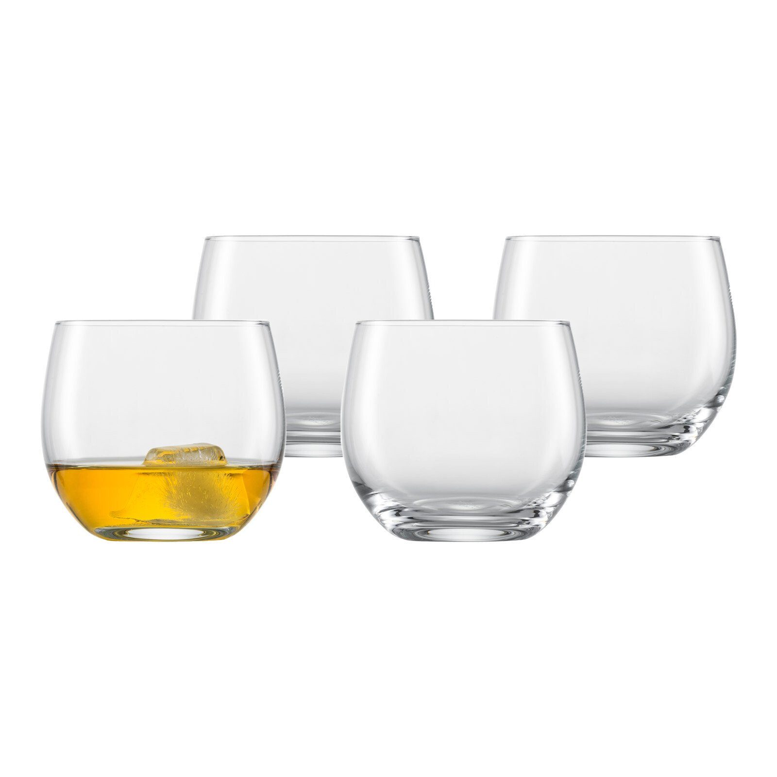 SCHOTT-ZWIESEL Whiskyglas For you Whiskybecher 400 ml 4er Set, Glas