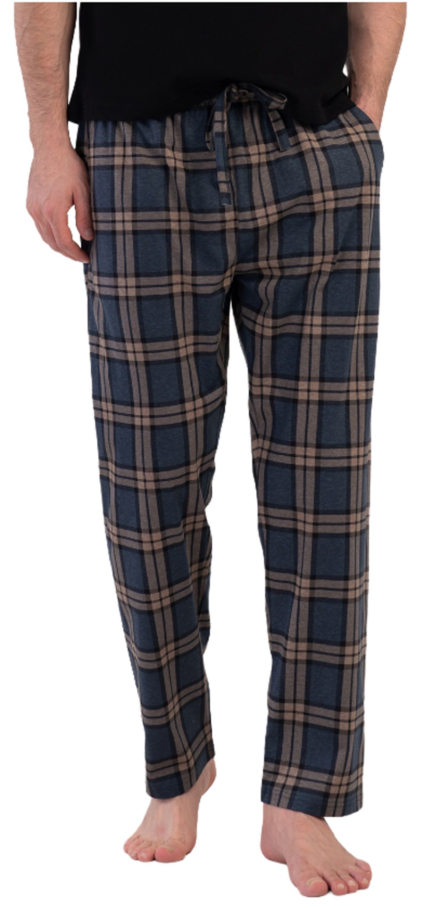 Vienetta Pyjamahose Man (1-tlg., 1-teilig) Herren Schlafhose lang Relaxhose günstig online kaufen