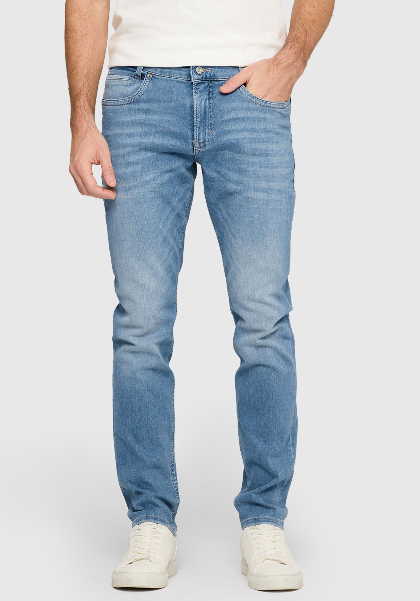 MAC 5-Pocket-Jeans Arne Pipe - Driver's Jeans All Season Stretch-Denim