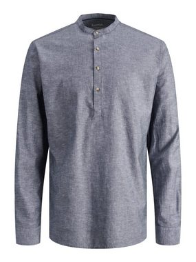 Jack & Jones Langarmhemd JJESUMMER TUNIC LINEN BLEND SHIRT LS SN