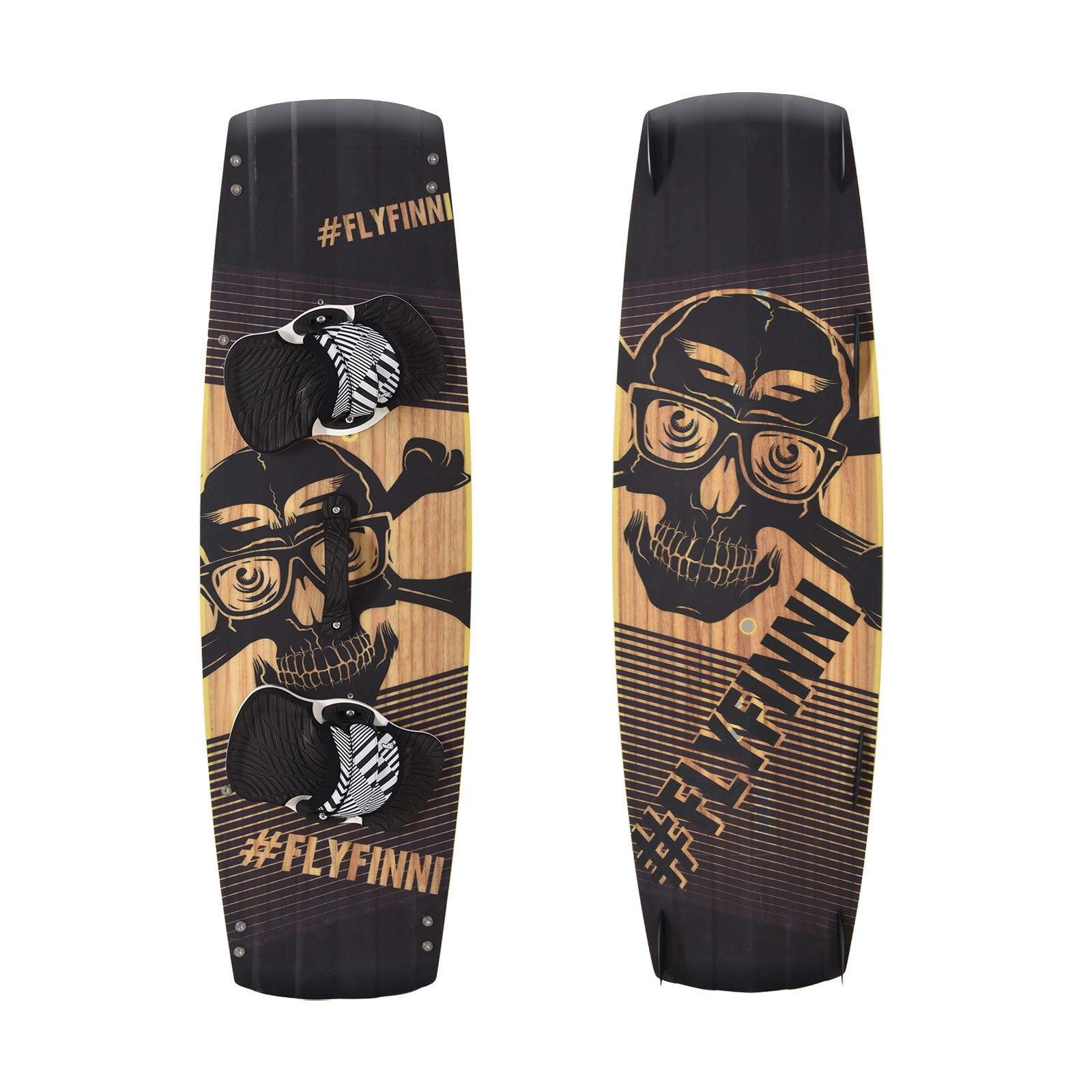 F2 Kiteboard F2 Kiteboard Finn Promodel Wood 132 cm Schwarz 2023/24
