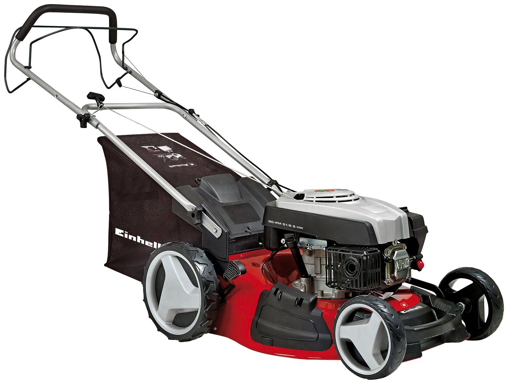 EINHELL BenzinRasenmäher »GCPM 51/2 S HW«, 51 cm Schnittbreite, mit