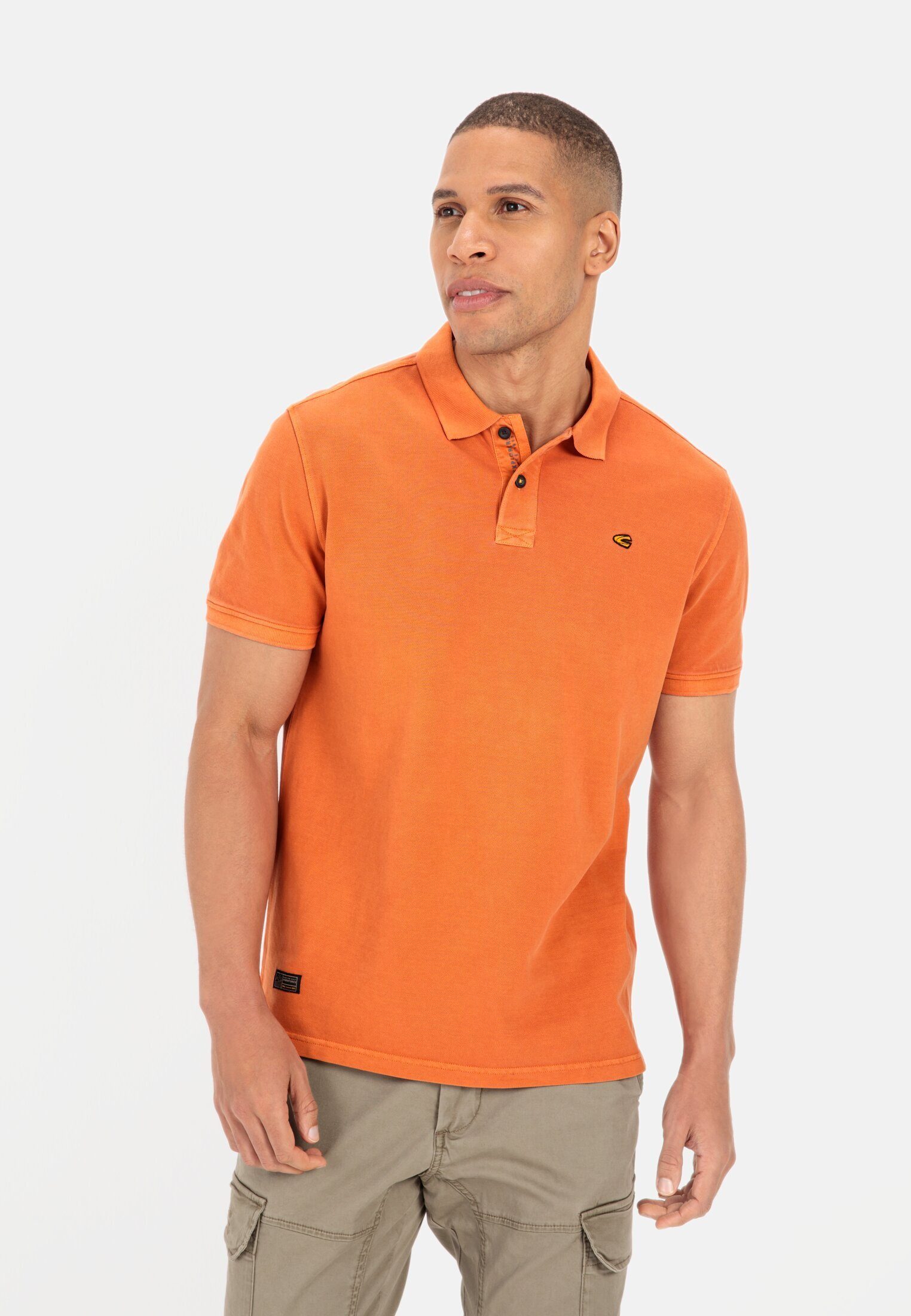 camel active Poloshirt aus zertifiziertem Organic Cotton Shirts_Poloshirt