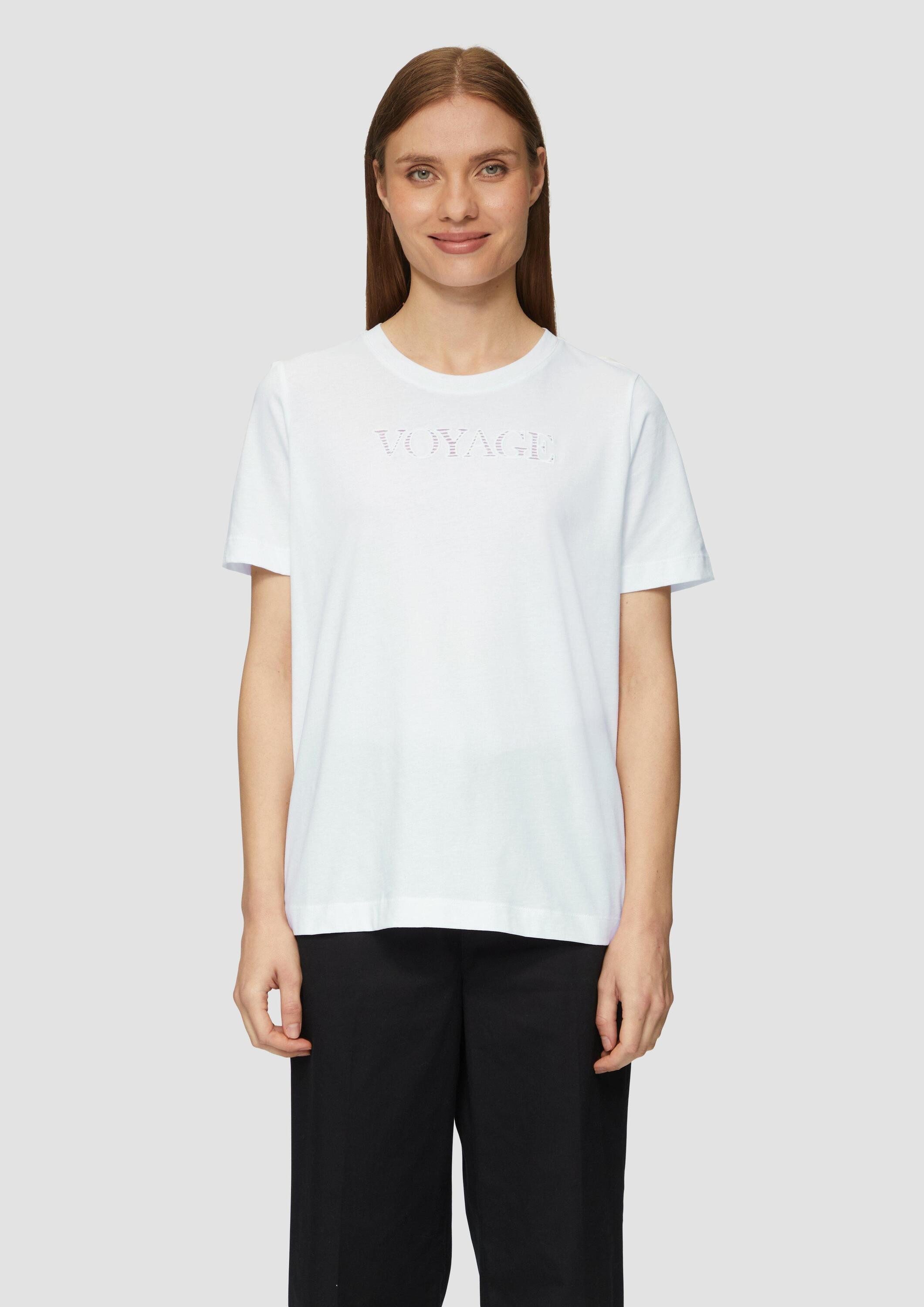 s.Oliver Kurzarmshirt T-Shirt (1-tlg) günstig online kaufen