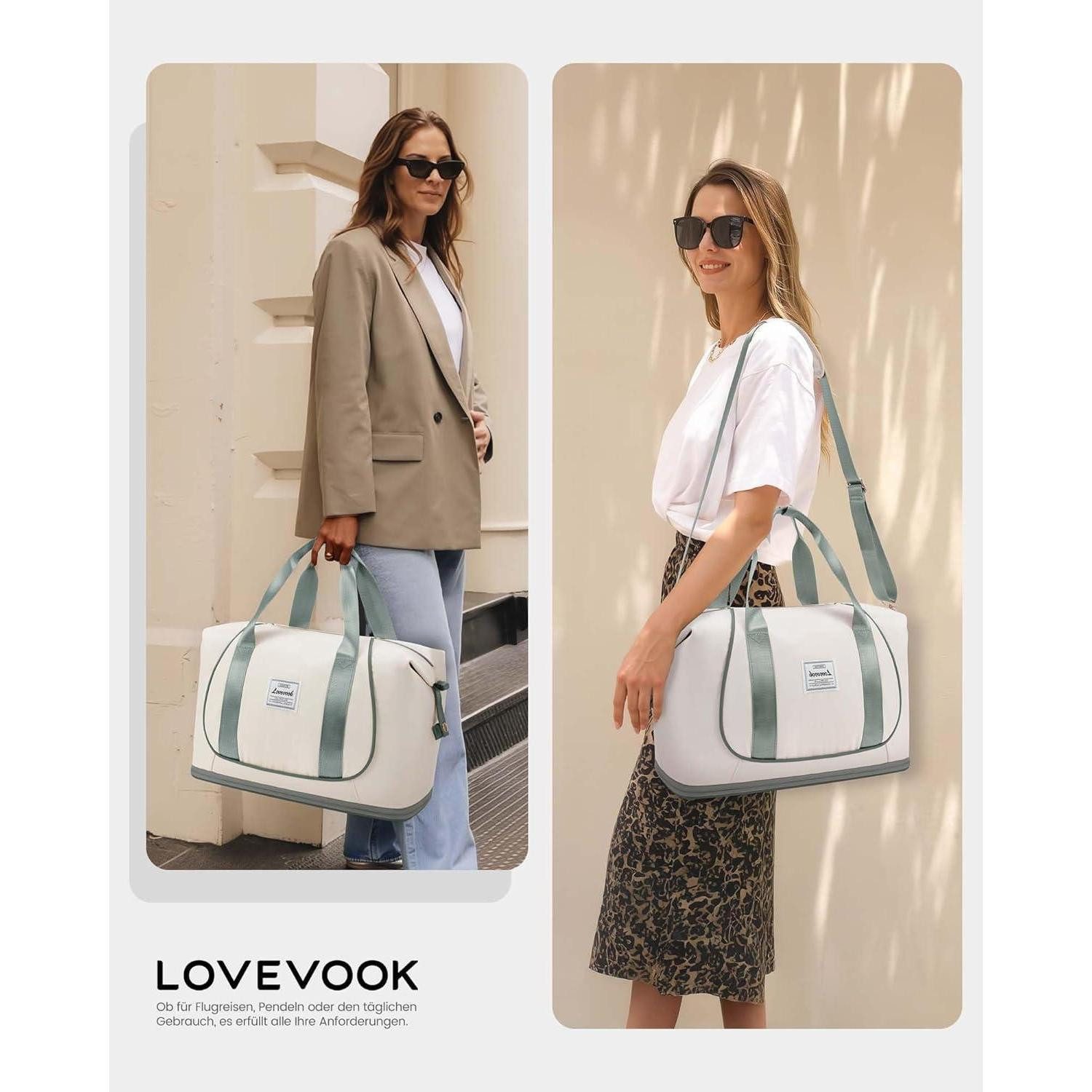 LuxusKollektion Reisetasche Handgepäck Ryanair 40x20x25 erweiterbar Reiseta günstig online kaufen