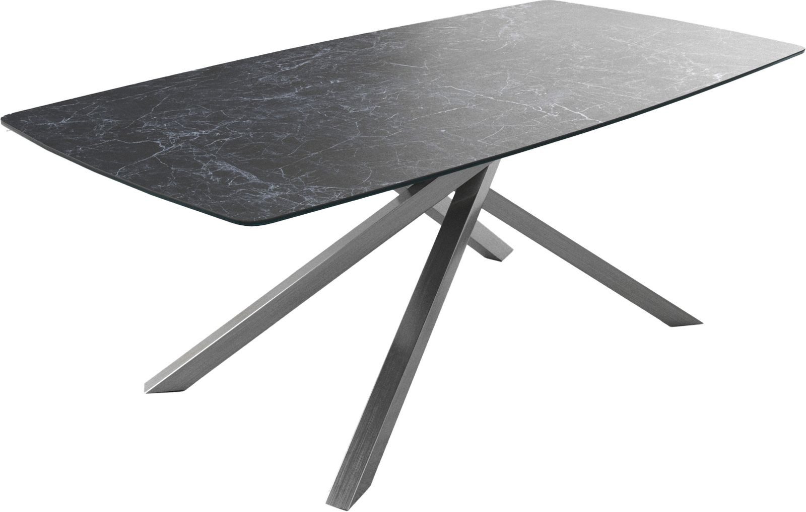 DELIFE Esstisch Edge, Bootsform Keramik Laminam® günstig online kaufen