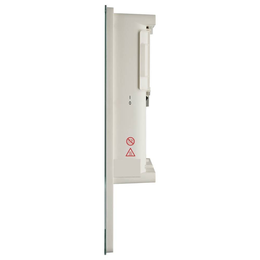 Sygonix Heizgerät SY-6735642 Heizgerät 20 m² Weiß, mit beleuchtetem LED-Display, Mit Ein-/Aus-Schalter, Touchscreen, Wand – Bild 4 von 5