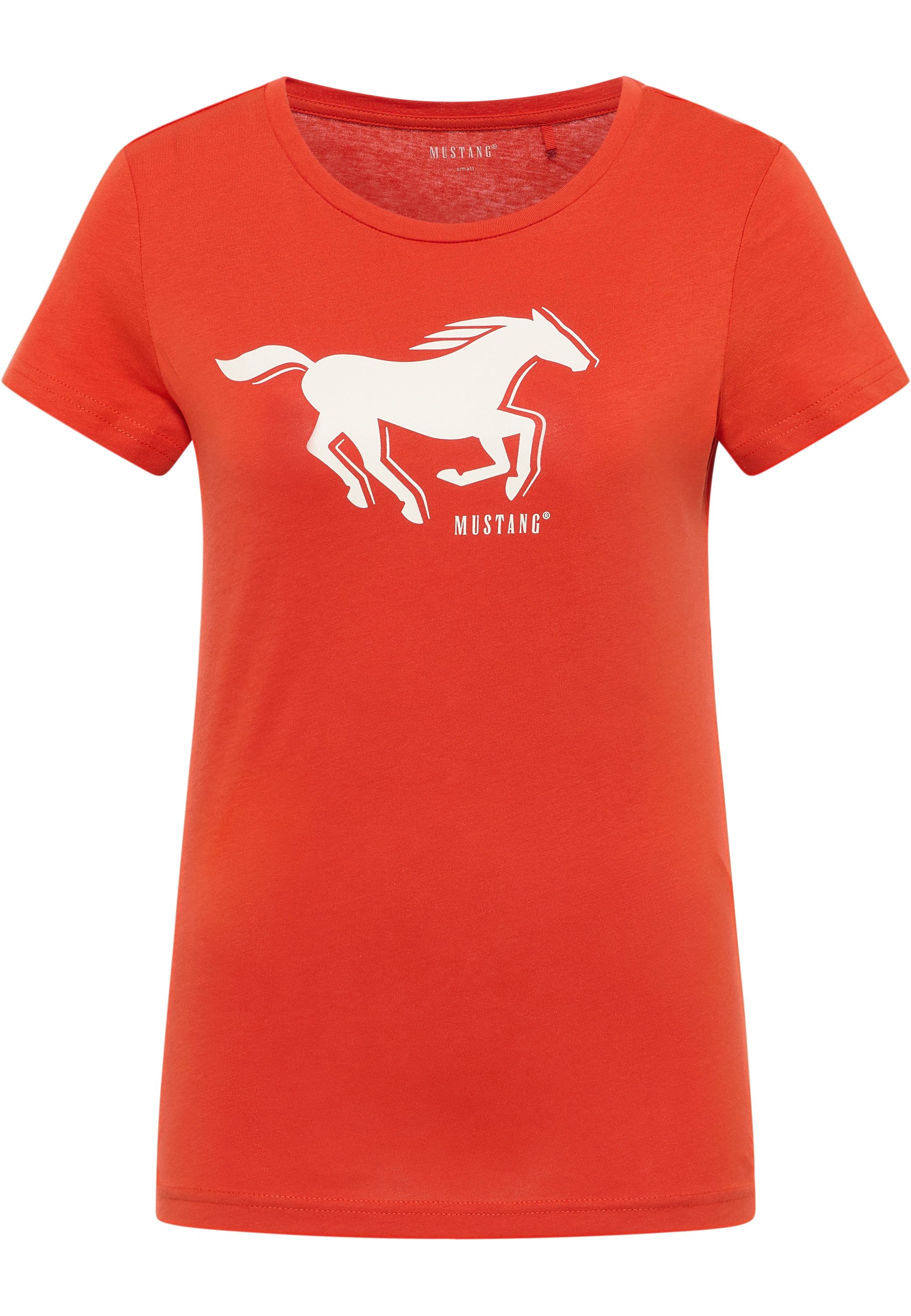 MUSTANG Kurzarmshirt Damen Style Loa günstig online kaufen