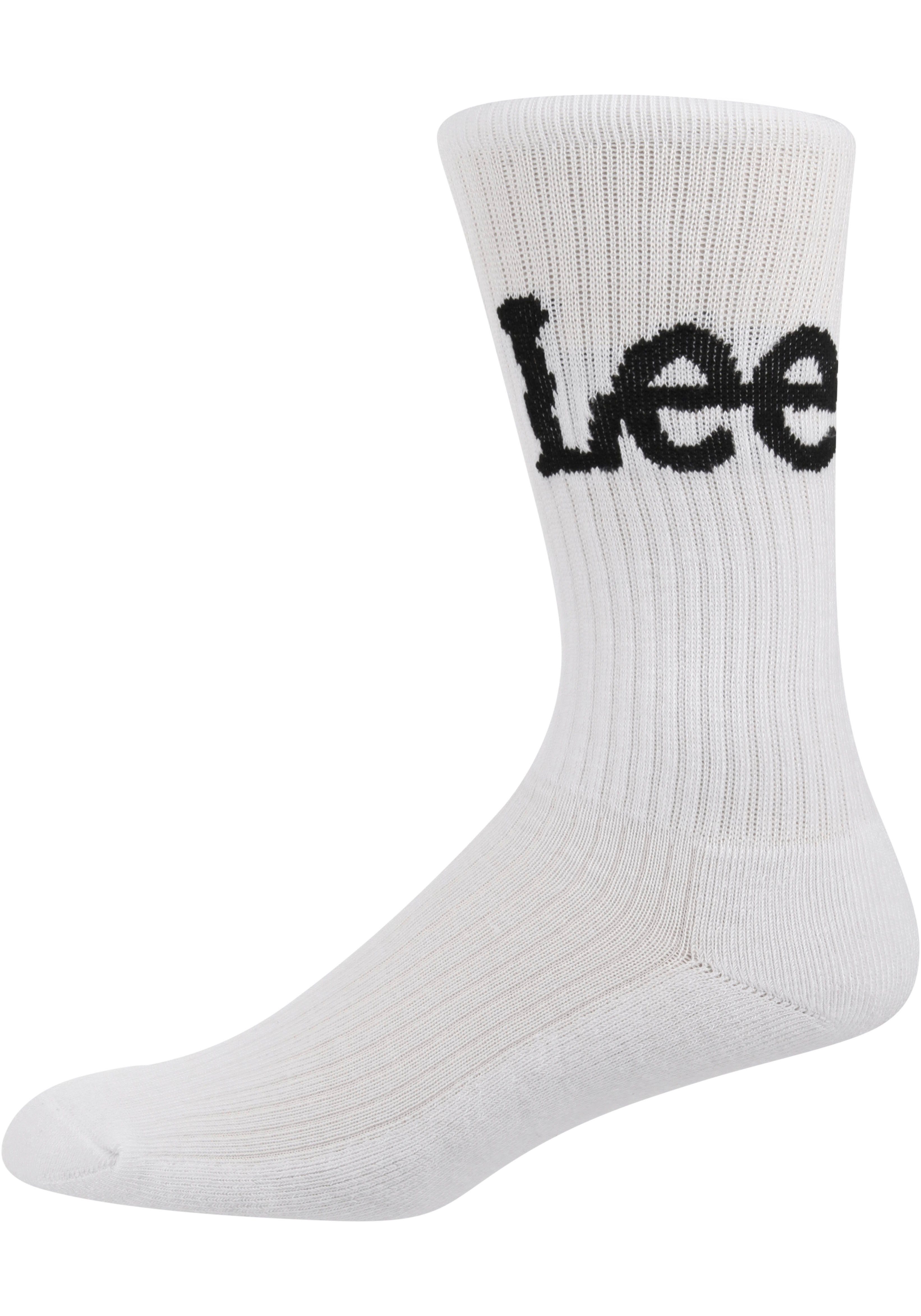 Marl/White Socks 3-Paar) Lee® Sports Lee (Packung, Black/Grey Sportsocken CROBETT Unisex