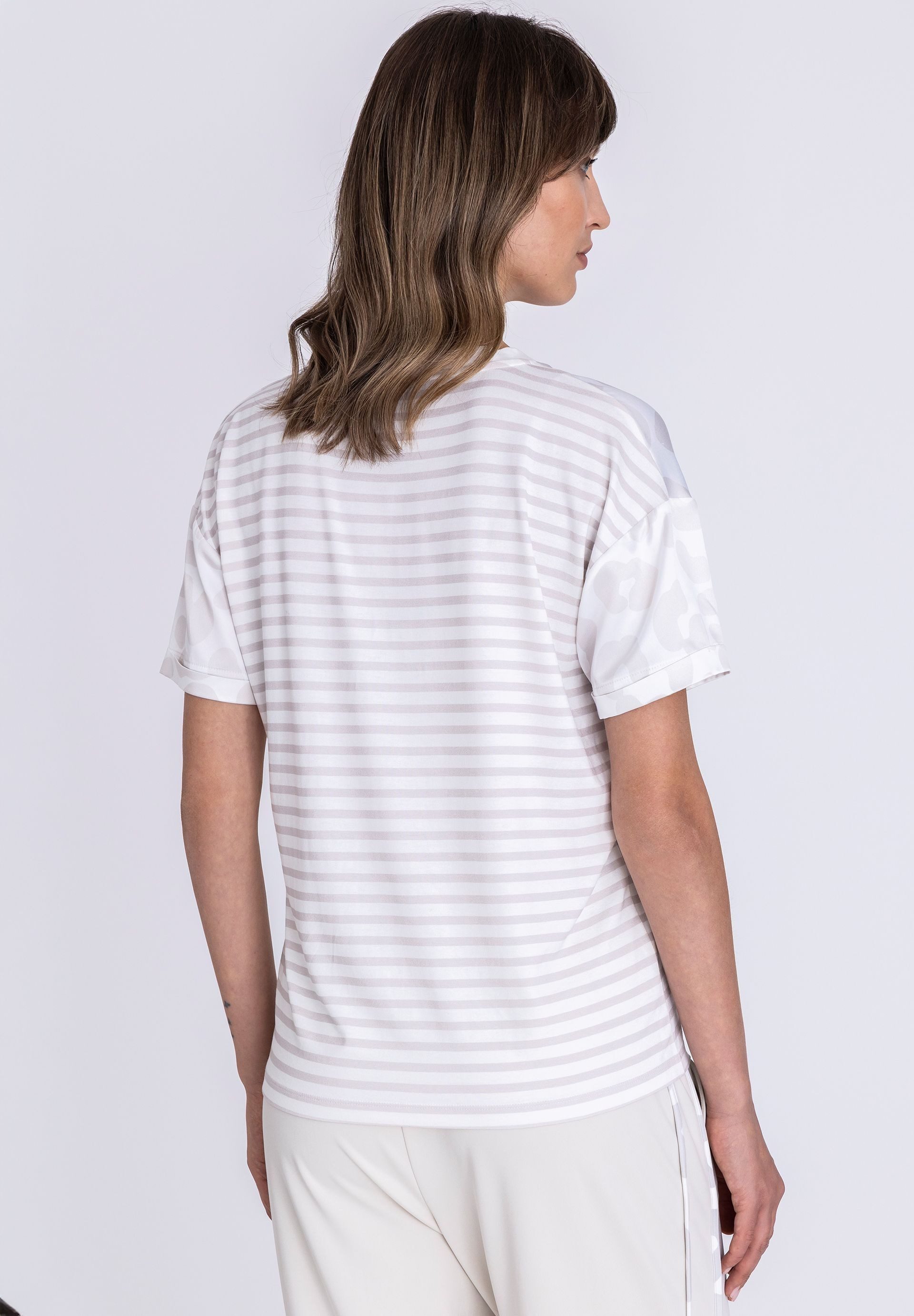 TUZZI T-Shirt mit Kontraststreifen