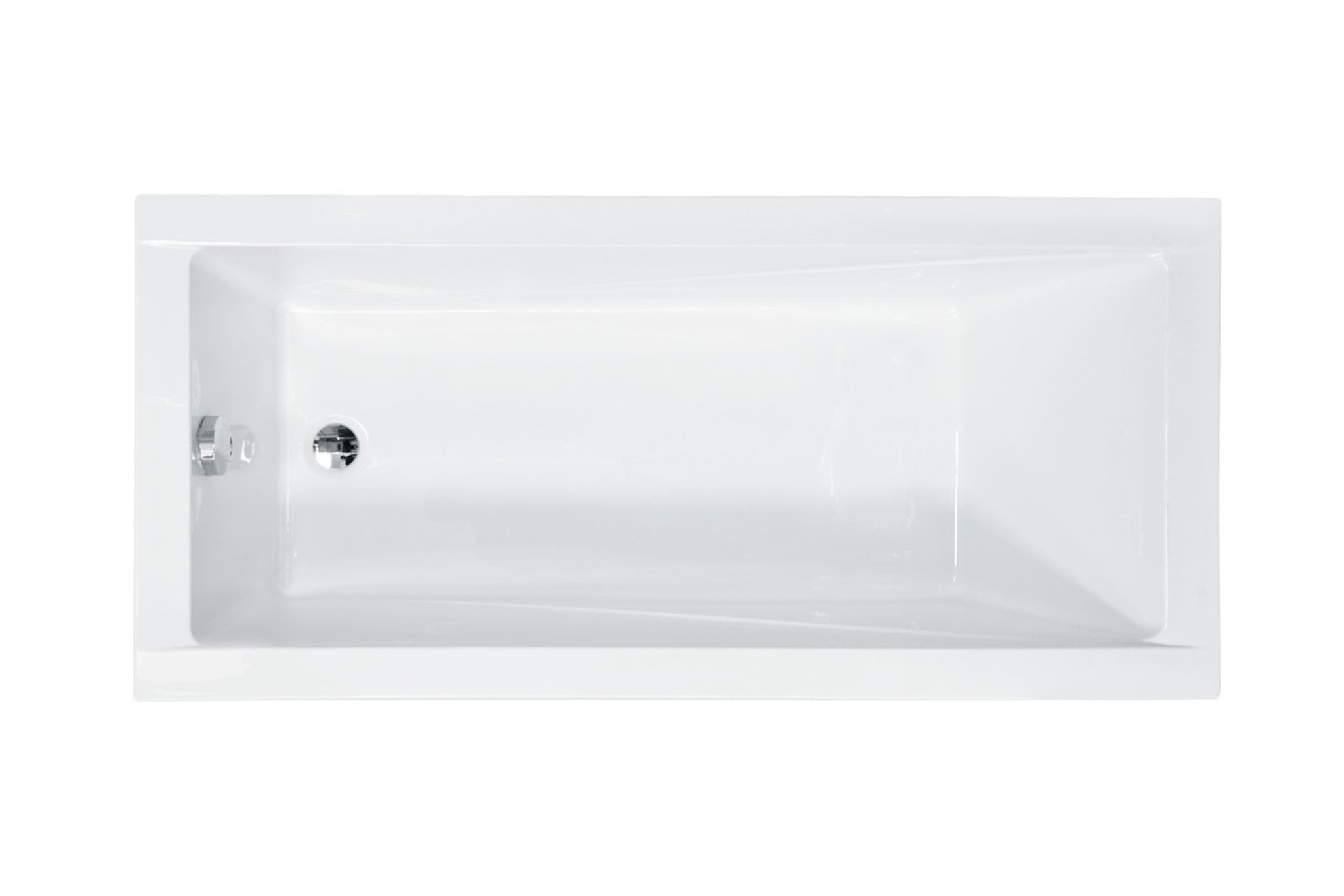 KOLMAN Badewanne Rechteck Modern 160x70, Ablaufgarnitur & Füße GRATIS
