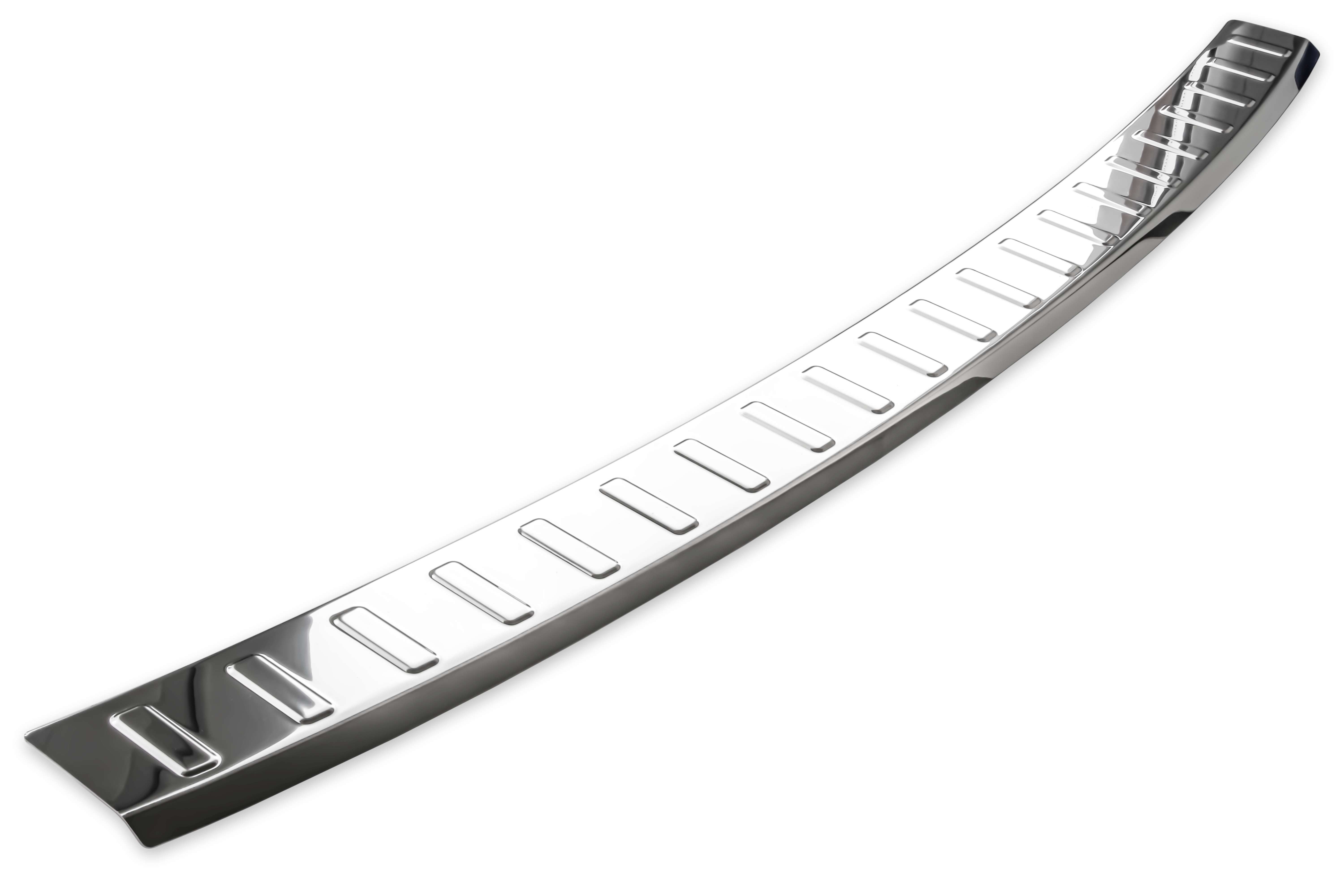 RECAMBO Ladekantenschutz für MINI F55 F56 F57, ab 2014 Stoßstangenschutz, V2A rostfrei, Exklusive Optik, praktischer Schutz & perfekte Passform