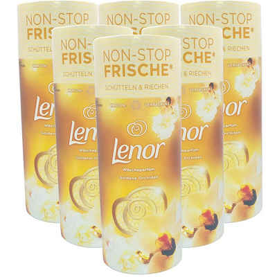 LENOR Wäscheparfüm Goldene Orchidee (6 x 160g, 6-St), Anhaltende Frische bis zu 12 Wochen