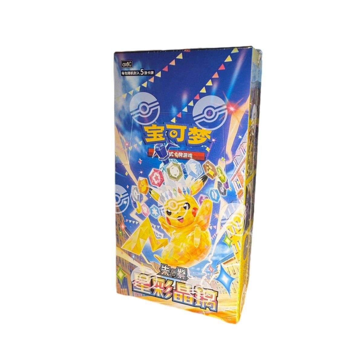 The Pokémon Company Sammelkarte Pokémon Stellar Crystal CSV9C Jumbo Display Chinesisch
