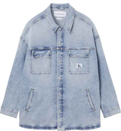 Calvin Klein Jeans Plus Jeanshemd »UTILITY SHIRT JACKET PLUS«