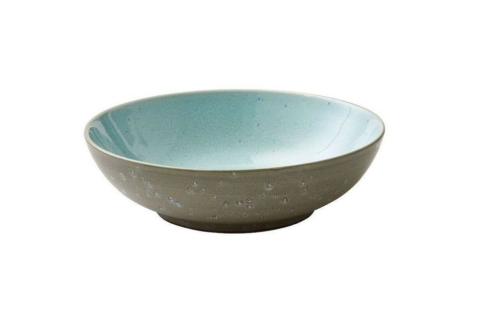 Bitz Salatschüssel Gastro, Steingut handgearbeitet, (1-tlg), matte Außenseite und glänzend glatte Innenfläche.