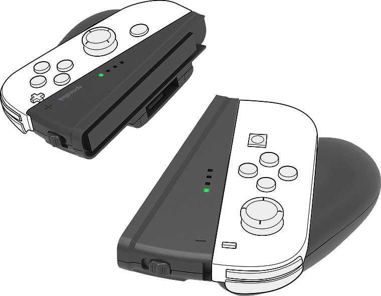 Image of Speedlink »Speedlink V-GRIP 2-IN-1 Halterung Joy-Cons Nintendo Switch« Switch-Controller