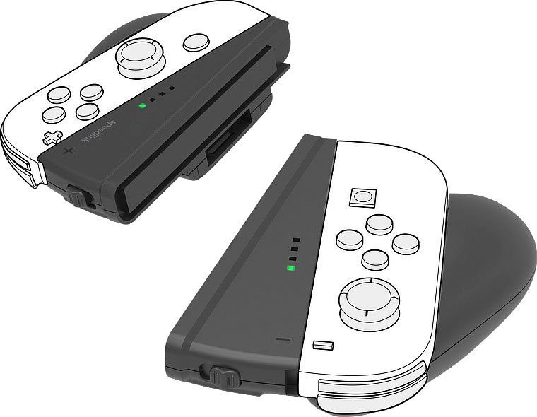 Speedlink V-GRIP 2-IN-1 Halterung Joy-Cons Switch-Controller (für Nintendo  Switch/OLED) | Nintendo-Switch-Controller