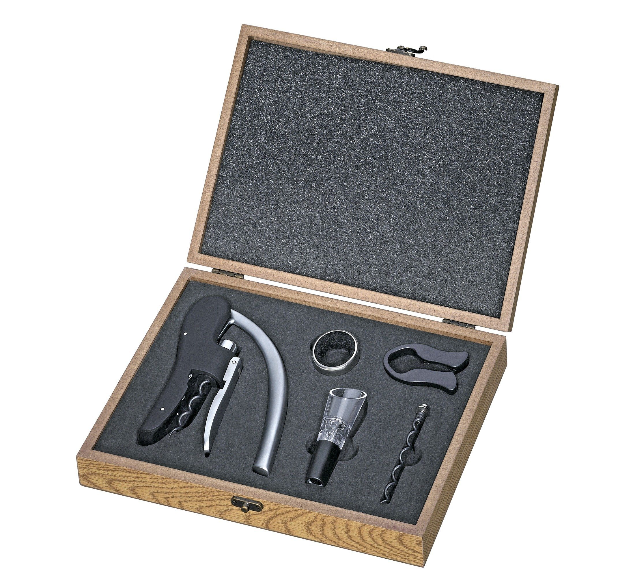 Dosenöffner Wein Sommelier Set 5-tlg. Weinöffner Korkenzieher Zubehör cilio