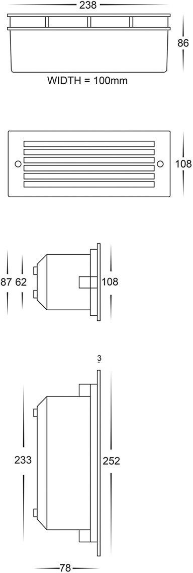 LED Havit BATA, Einbauleuchte Lighting fest integriert LED