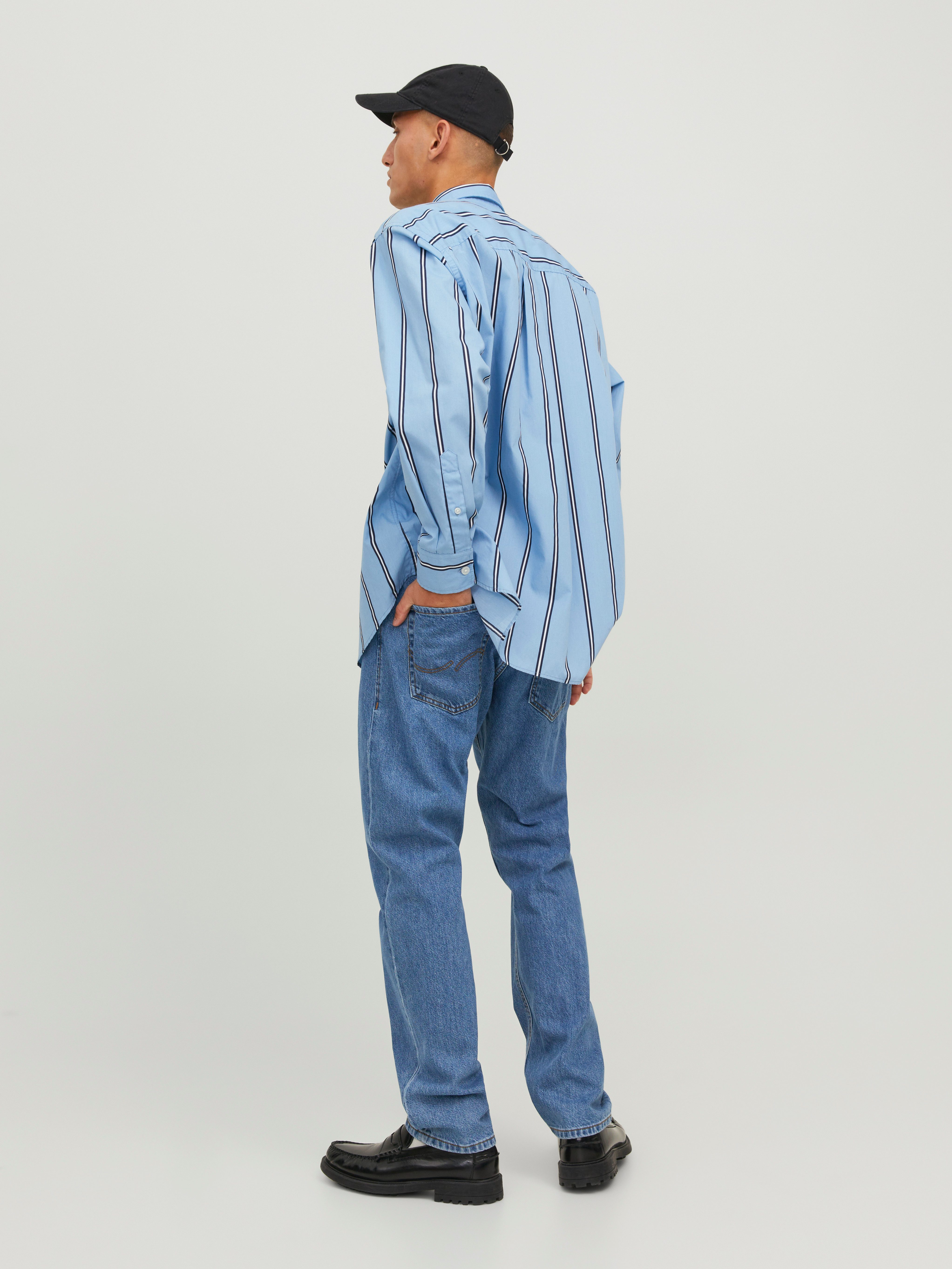 Jack & Jones Relax-fit-Jeans JJICHRIS JJORIGINAL SQ 735 LN