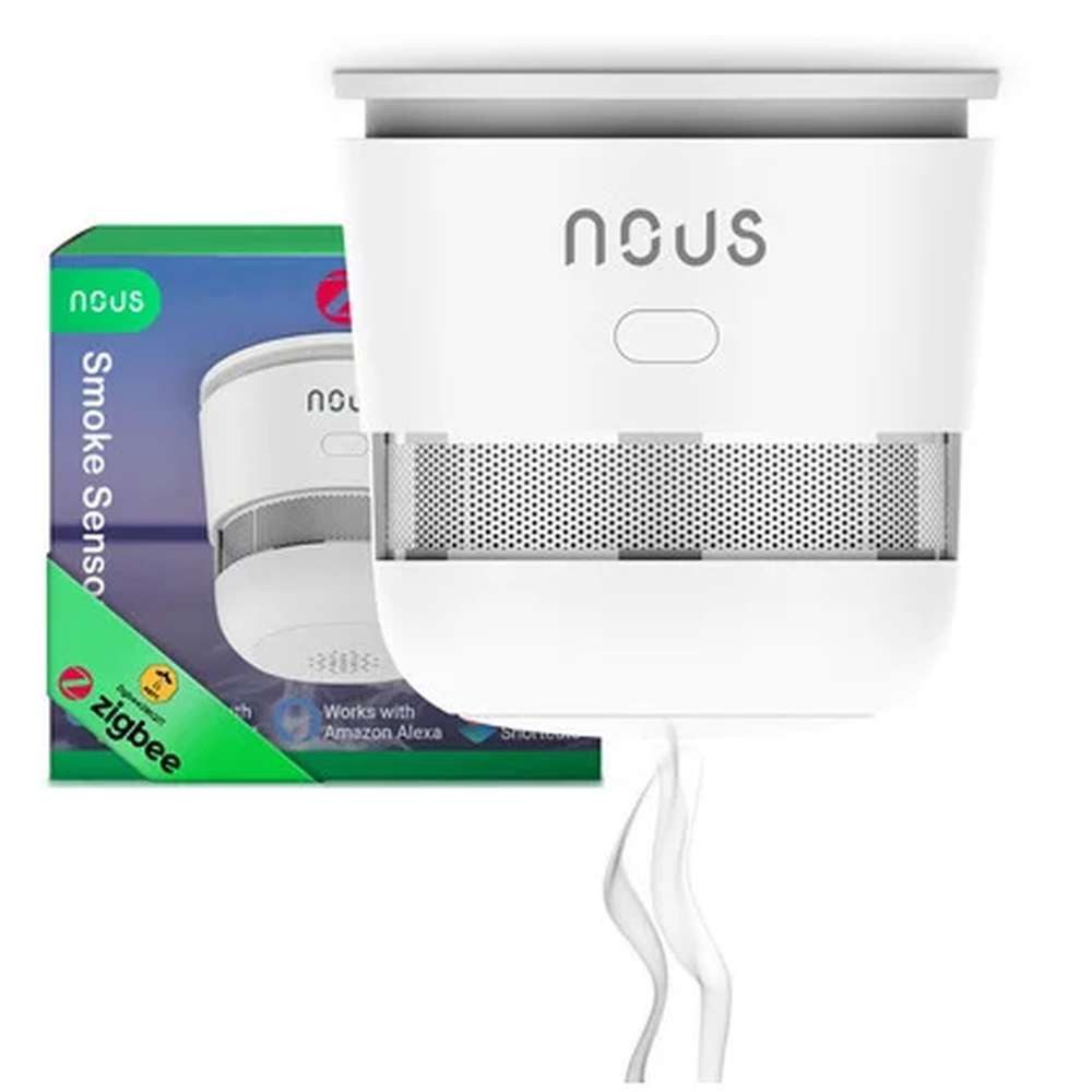 NOUS NOUS E8 Rauchmelder ZigBee 3.0 fotoelektrisch Rauchmelder