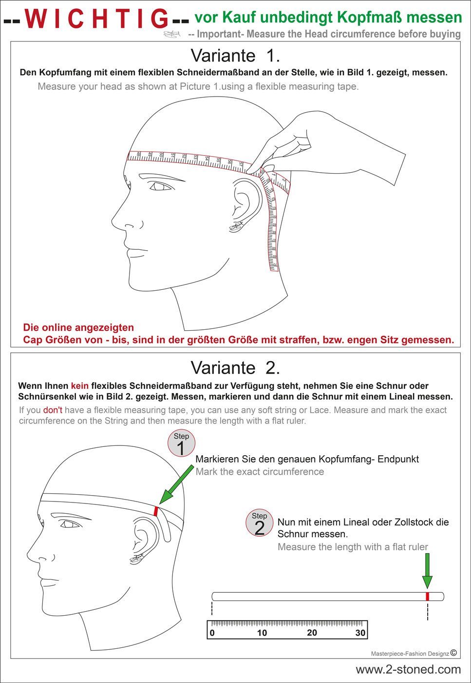 Rudeboy Stylee Flex Cap Flexfit Cap Classic bestickt für Damen, Herren und Kinder hinten geschlossen, verstärkte Front, mittleres Profil