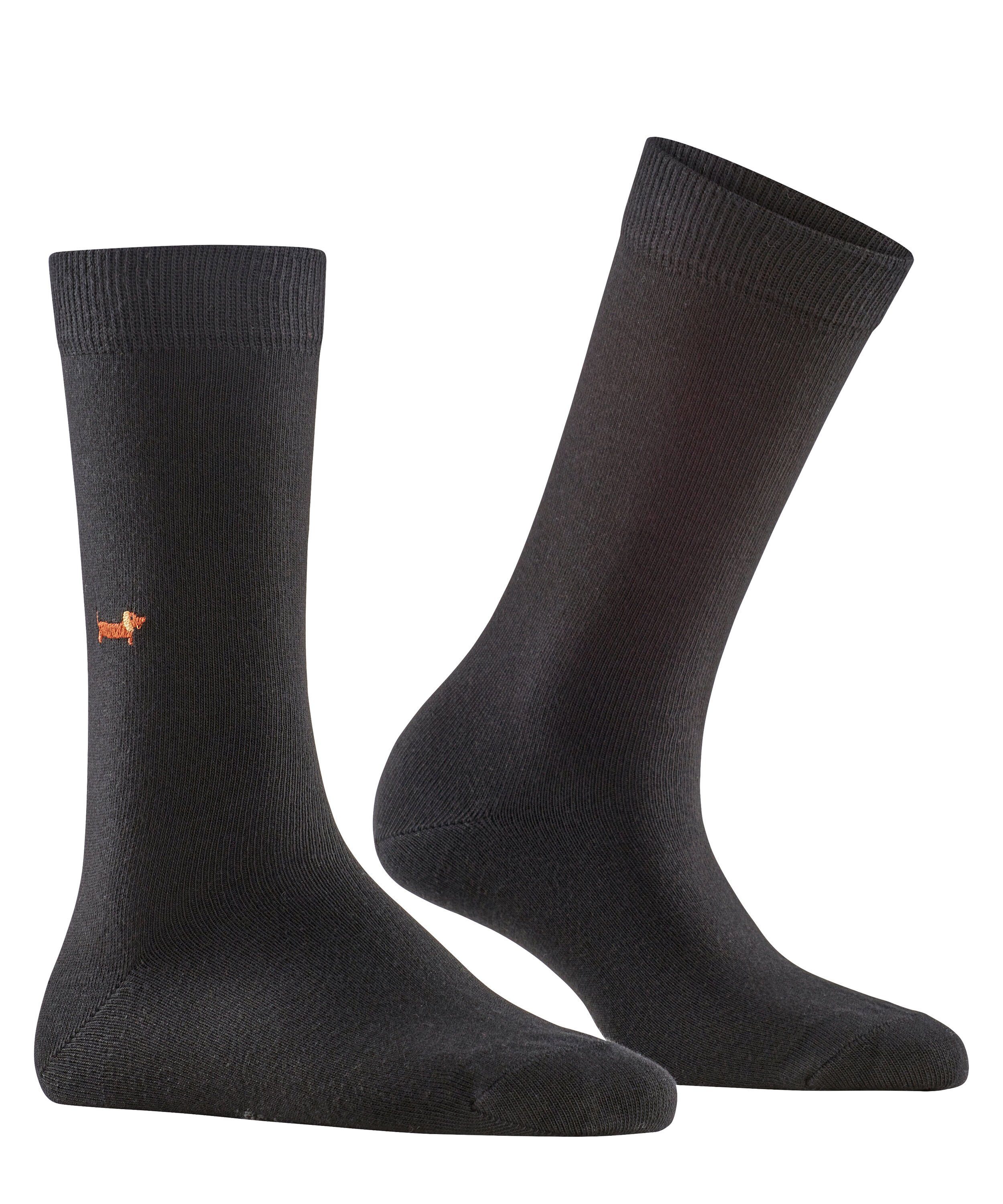 Socken Brit Style Socken mit britischem Stickmotiv