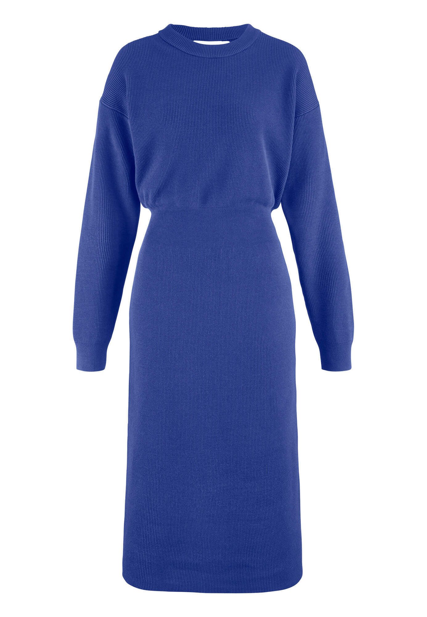 Strickkleid Midi Relaxed aus reiner Bio-Baumwolle